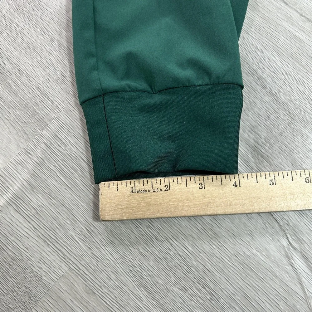 Under Armour HeatGear Pants Mens Small Green Jogger Elastic Waist 1348447